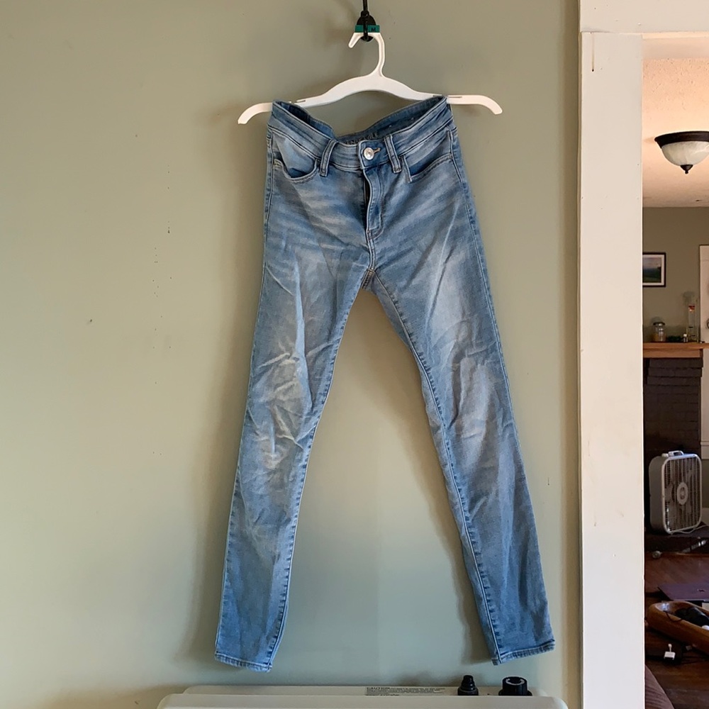 American eagle super stretch jeggings